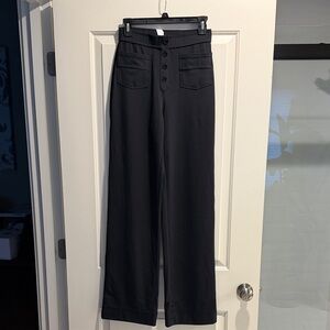 HALARA Black Wide-Leg Pants